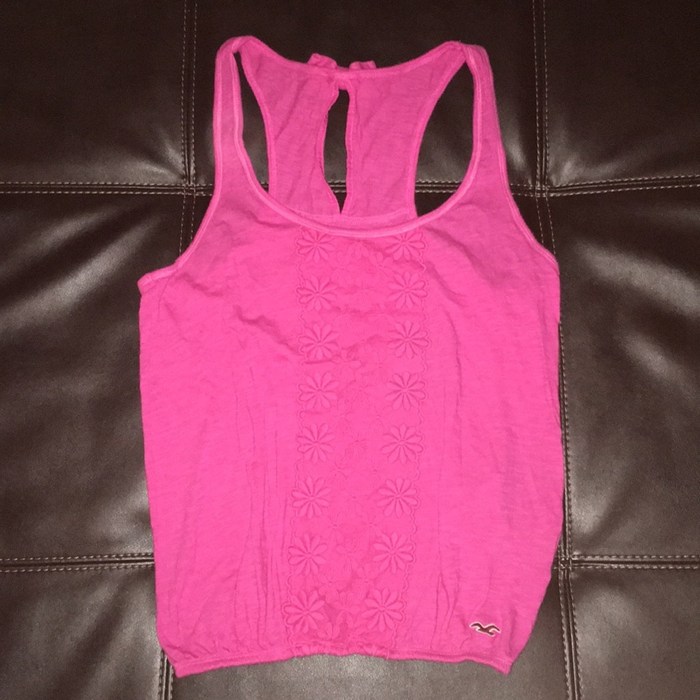 Hollister pink tank 💖